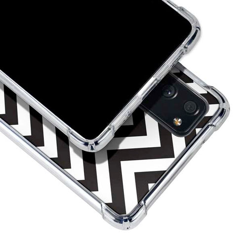 Michigan State University Spartans S Chevron Galaxy S20 FE Clear Case